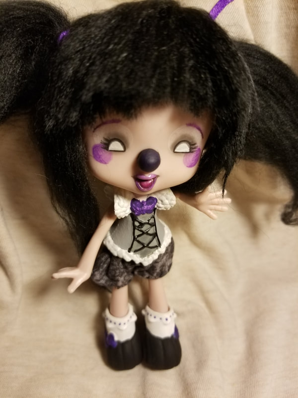 "Olivia" Shopkins Shoppies Doll Repaint (c) Emily White 2018 zombietoes.com